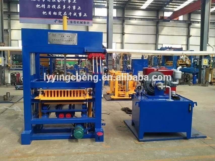 qt4-30 egg laying concrete block machine/clay block molding machine/small brick making machine