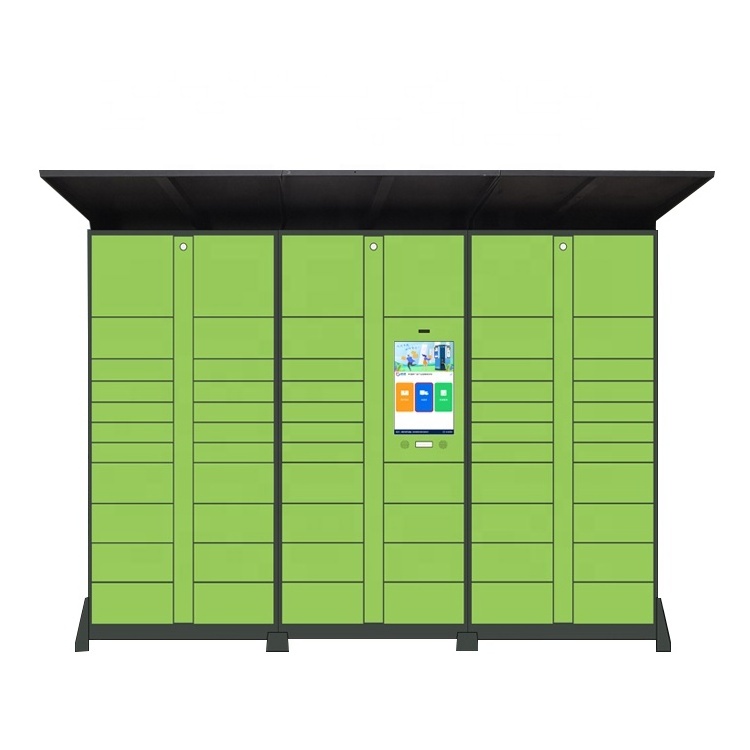 Outdoor fridge delivery locker parcel station customized smart intelligent parcel delivery locker