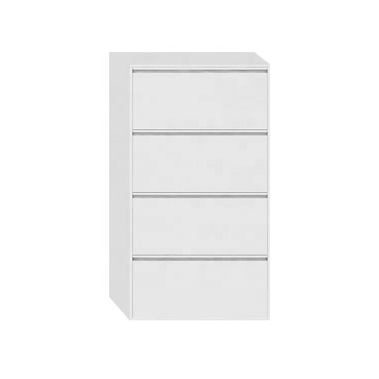 Yinlong Simple Design Shoe Rack Cabinet Three-layer shoe cabinet White shoe cabinet Living Room Furniture