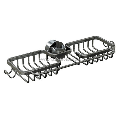 YINLONG Kitchen faucet storage rack Aluminum long sink storage rack Dishwashing sink Dishwashing rag drain rack artifact