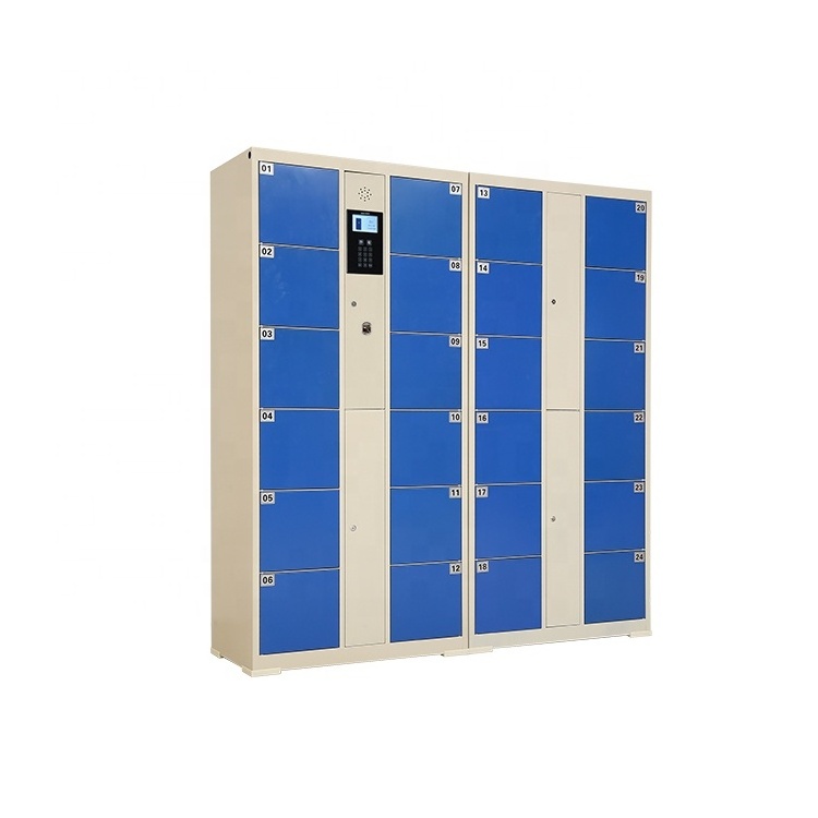 customized small intelligent electronic locker steel Fingerprint beach cabinet smart system digital metal gym locker