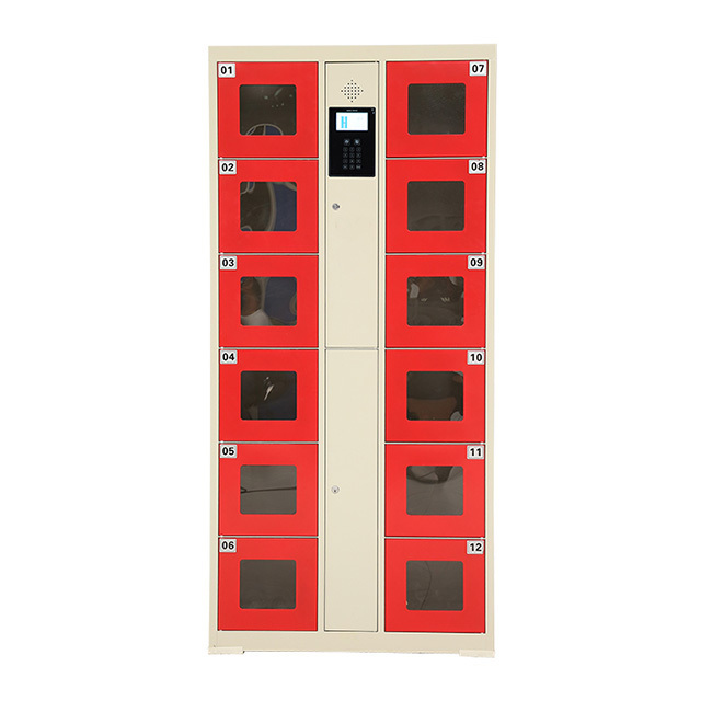 digital locker 12-door gym locker PIN digital code locker anti-theft locker for park,gym,library electronic locker