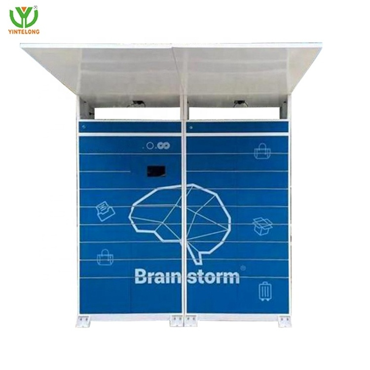 Waterproof compact laminate custom locker parcel delivery locker outdoors