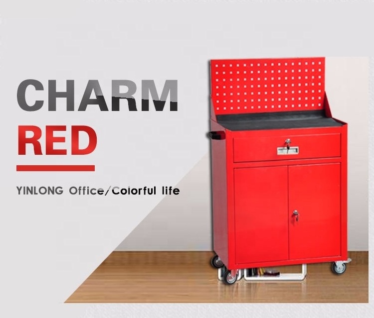 Hand tools Sturdy equipment box Steel metal tool cabinet OEM factory heavy tool cabinet shop iron leather cabinet