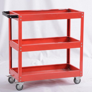 Factory supply simple 3 layers garage workshop garden tool cart