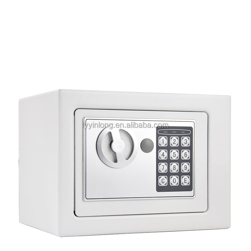 Yinlong mini money Jewelry Digital Electronic Lock Safe Box Home Mini Money Safe Box with Lock