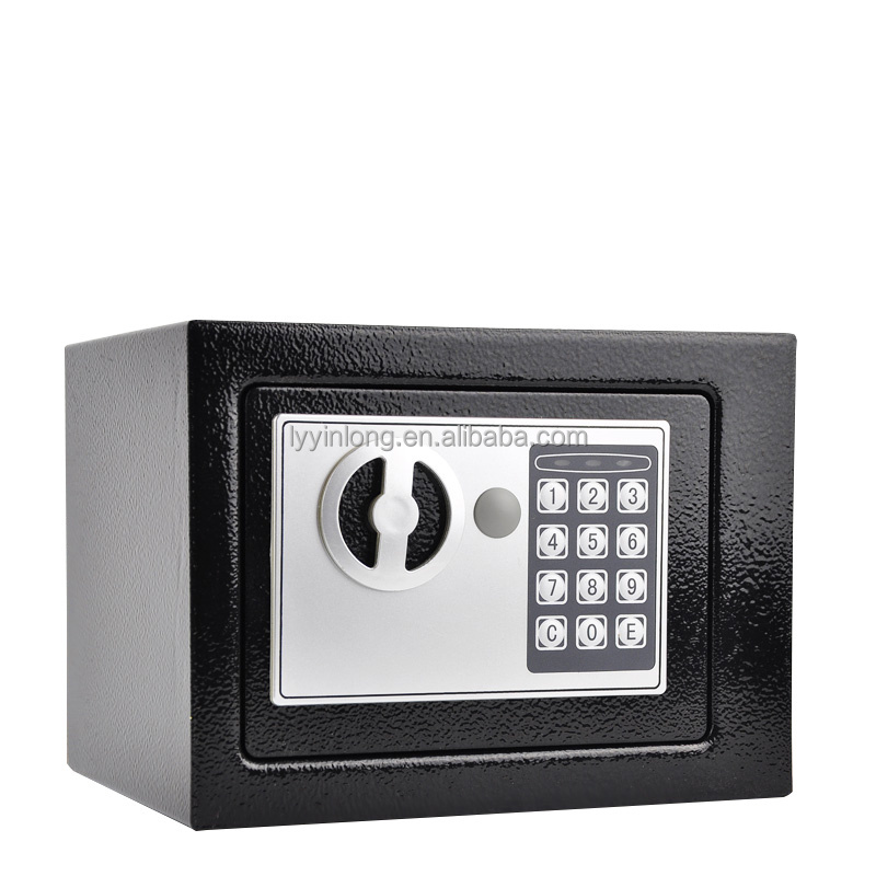 Yinlong mini money Jewelry Digital Electronic Lock Safe Box Home Mini Money Safe Box with Lock