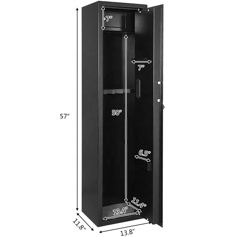 Yinlong Gun safes cabinet digital lock for storage long guns safe hidden box with key lock gun storage safe