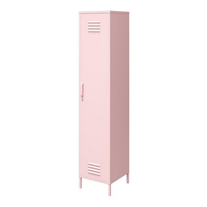 Storage Bedroom Furniture Wardrobe Closet Cloth Clothes pink color