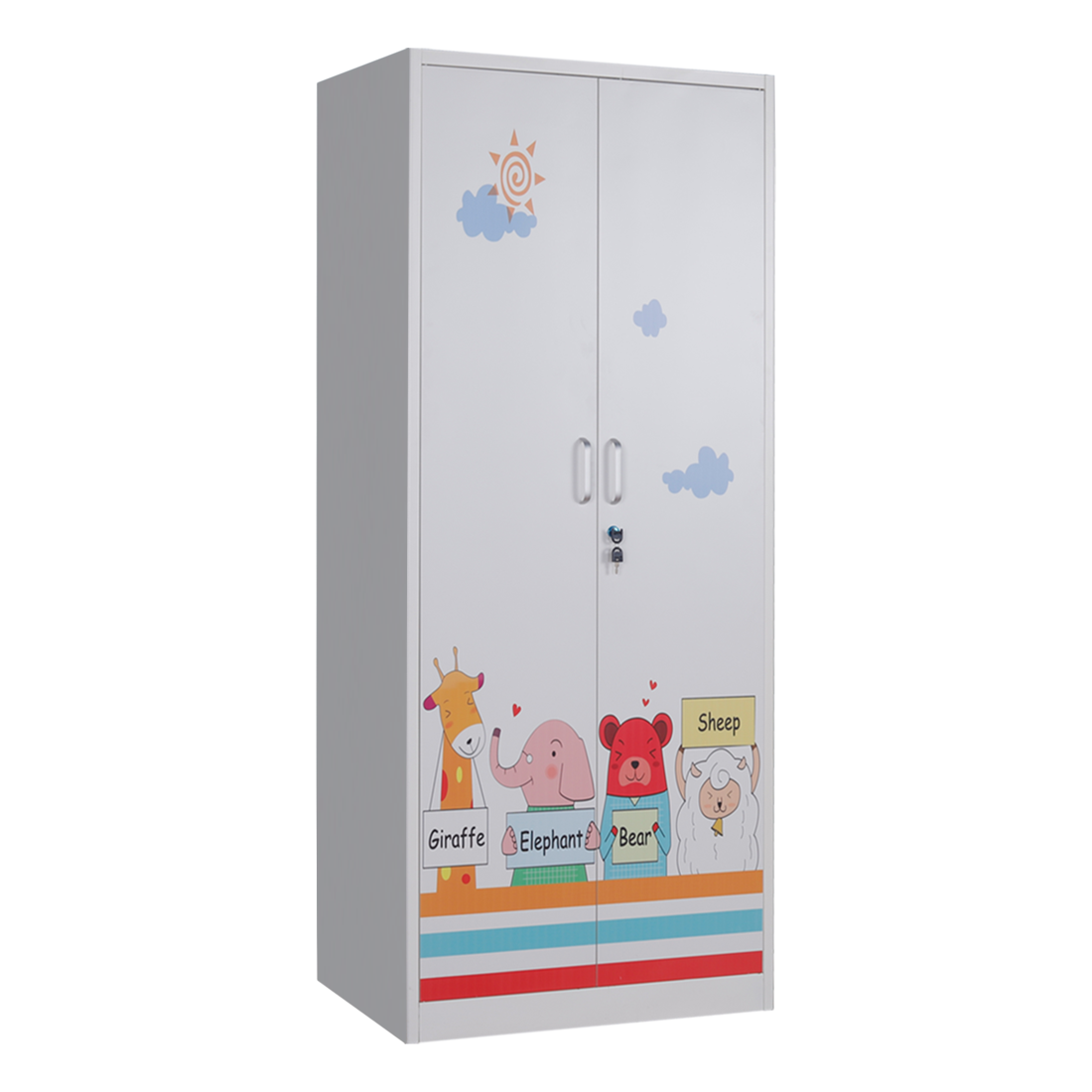 bedroom steel cabinet clothing wardrobe metal lockers price