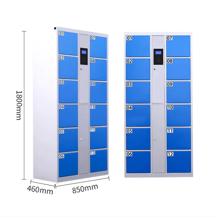 Steel Metal Outdoor Locker Box for Bag Storage Locker