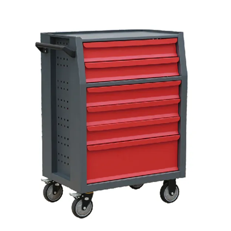 Tool Storage Cabinet Workshop Tool Organizer Chest with Wheels