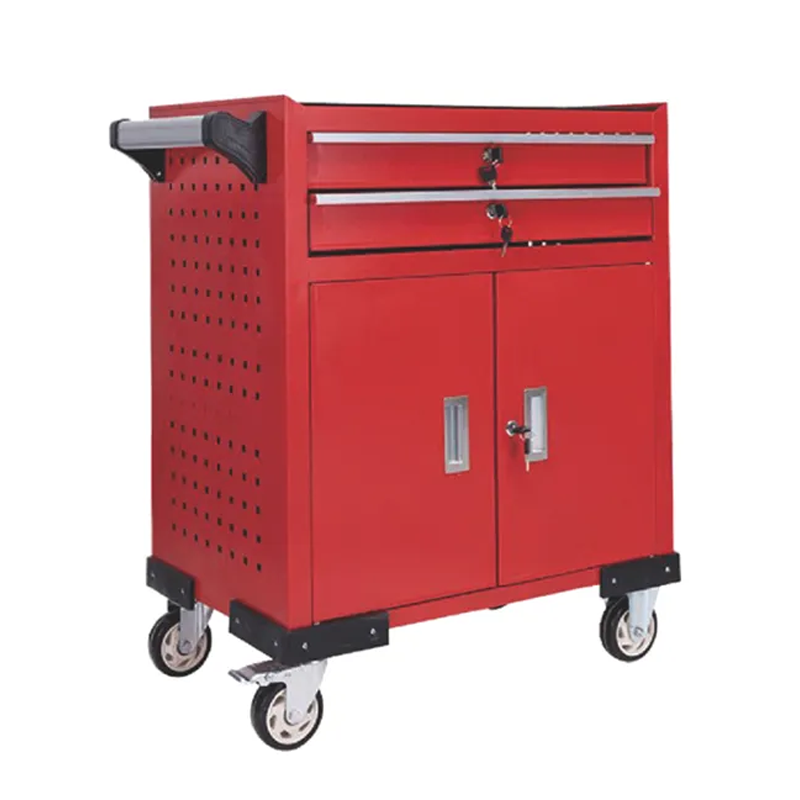 Tool Storage Cabinet Workshop Tool Organizer Chest with Wheels