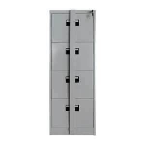 office furniture cupboards metal storage cabinet vertical 4 Drawers steel Cabinet with locking cross bar Design