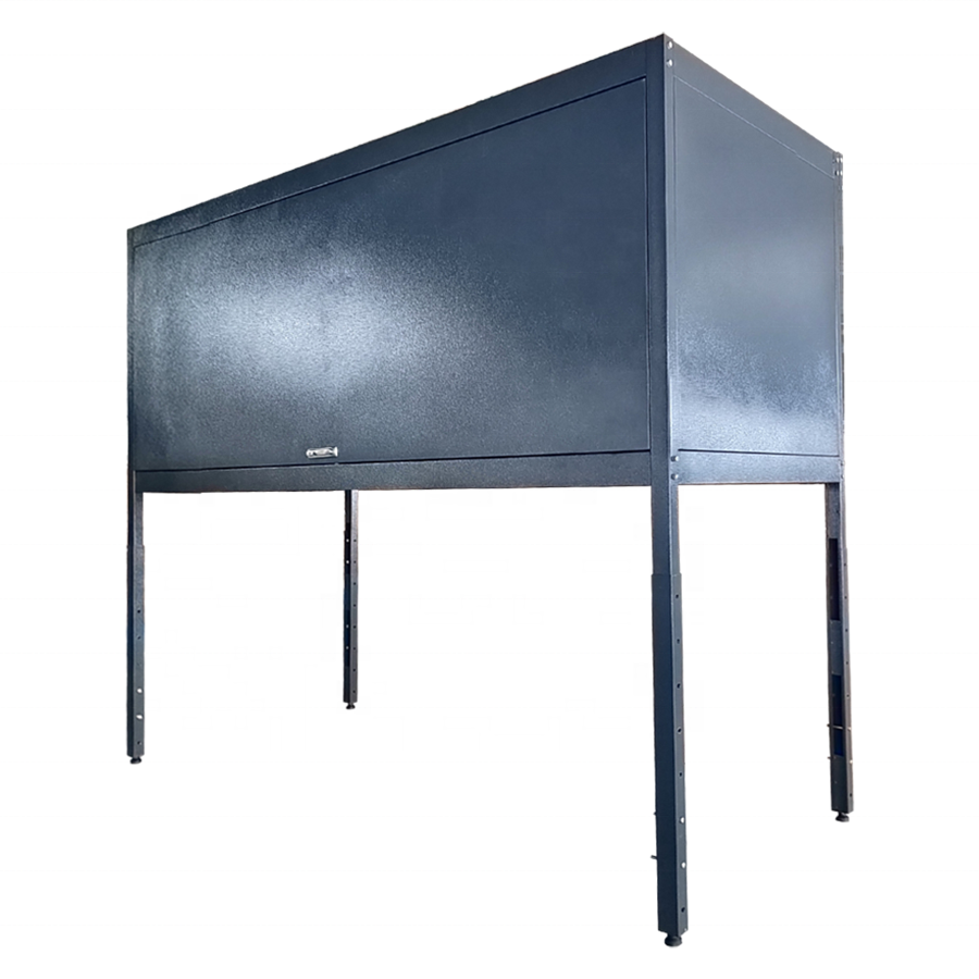 Outdoor steel tool box cabinet heavy duty car parking storage cabinet over car bonnet bike locker Cabinet