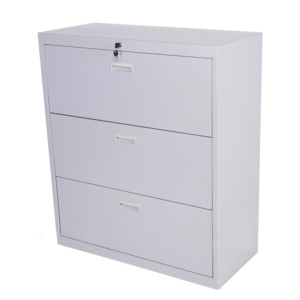 3 Drawer lateral metal file cabinet