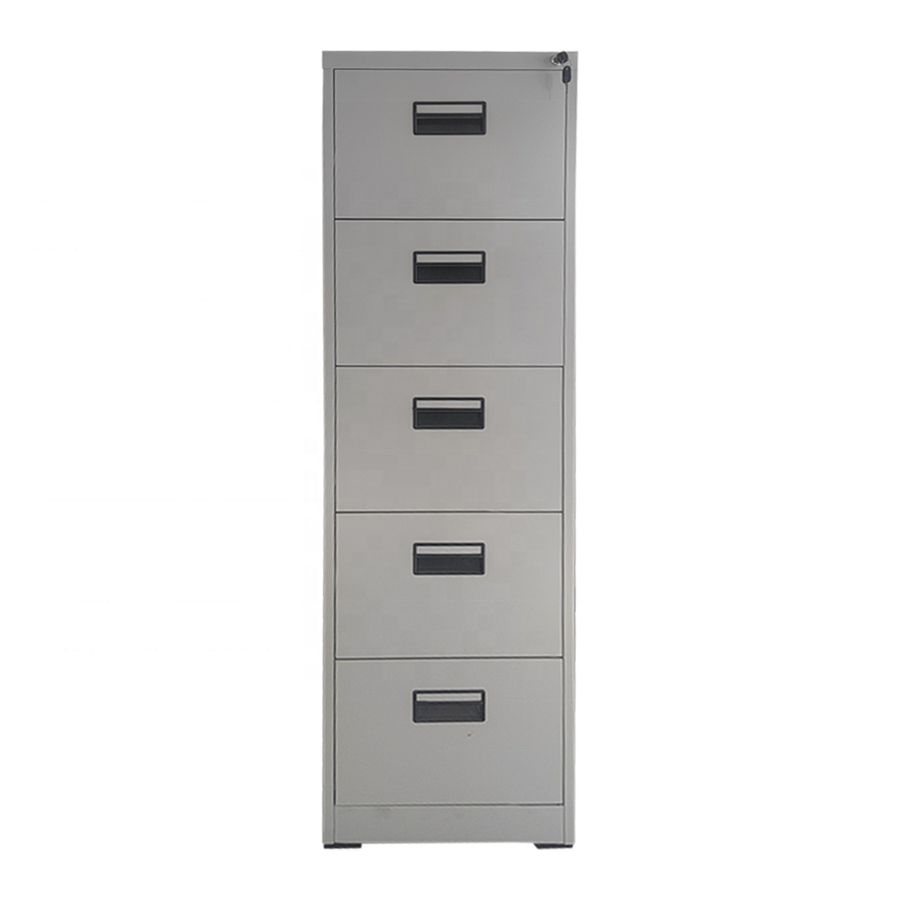 New Design Metal Steel Filling Drawer Cabinet Office Steel Cabinet Vertical 5 Drawer File Cabinet Storage