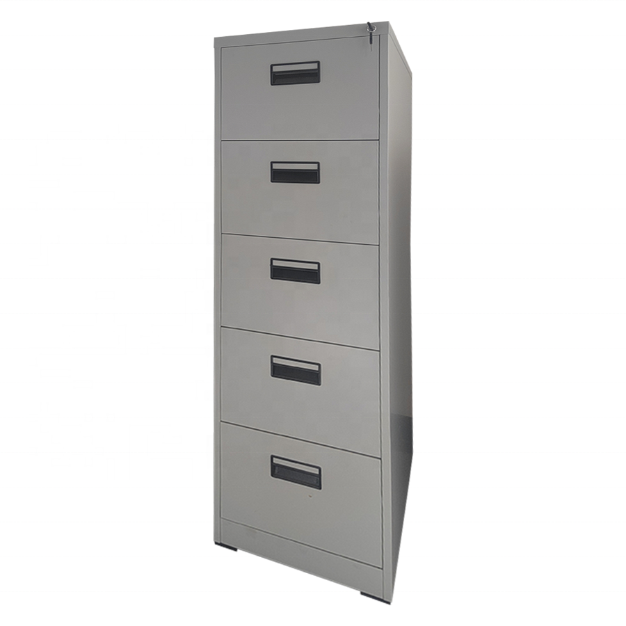 New Design Metal Steel Filling Drawer Cabinet Office Steel Cabinet Vertical 5 Drawer File Cabinet Storage