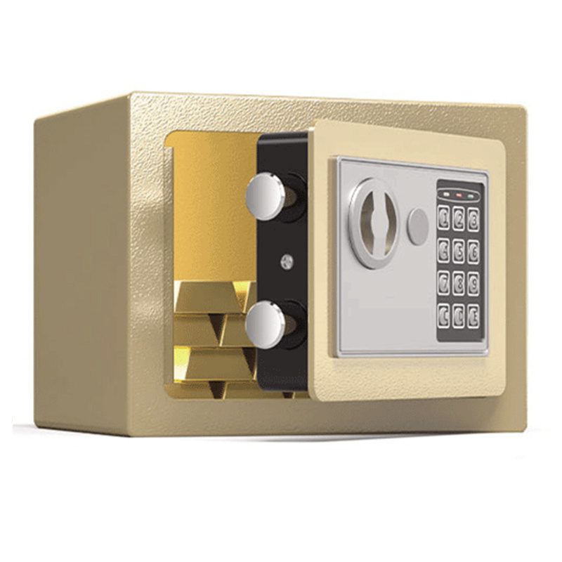 Metal Disposal Portable Security Box Safe Box With Lock