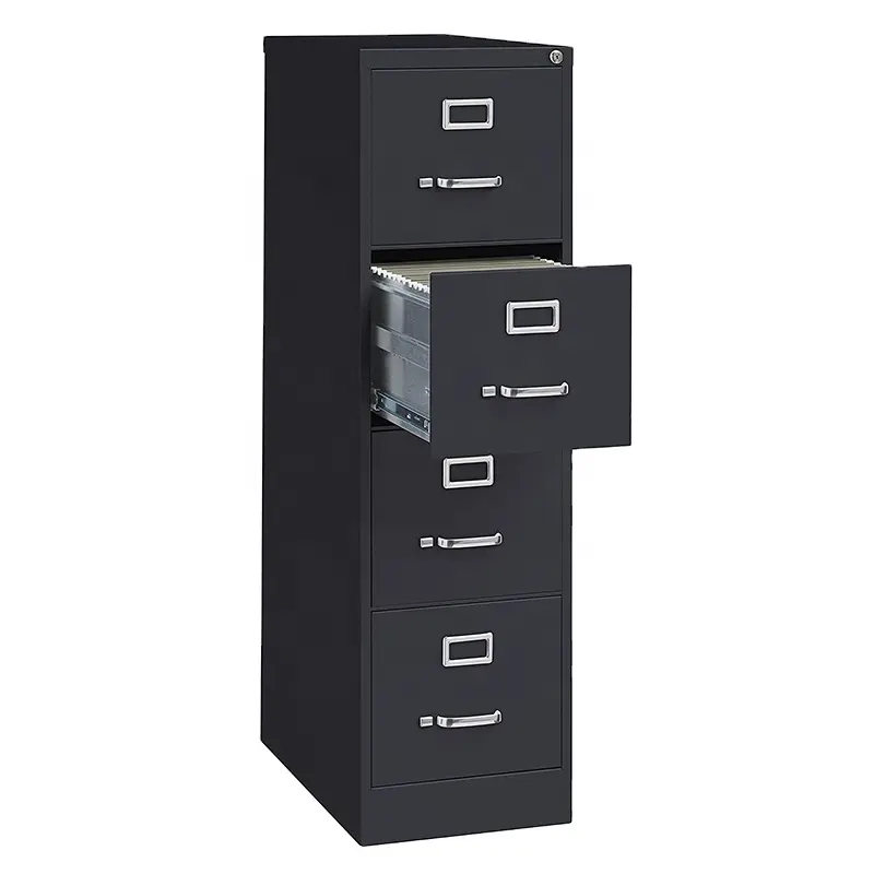 Office Steel Cupboard Four Drawer Vertical Filing Cabinet Metal File Cabinet