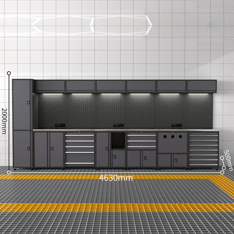 Removeable Workbench Panel Removable Large New Black Garage Workbench / For Workshop Steel ...
