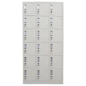 Separate Space Steel Metal 18-door Lockers Changing Room Locker Indian Bedroom Almirah Wardrobe