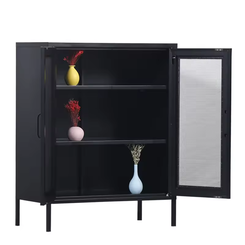 Kitchen Furniture Display Cabinet Metal Storage Cabinet Toy Storage Locker