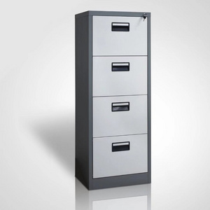 Office Metal 2 3 4 Drawer Filing Cabinet Steel Vertical File Cabinet Price School Hospital Library Storage Cabinet