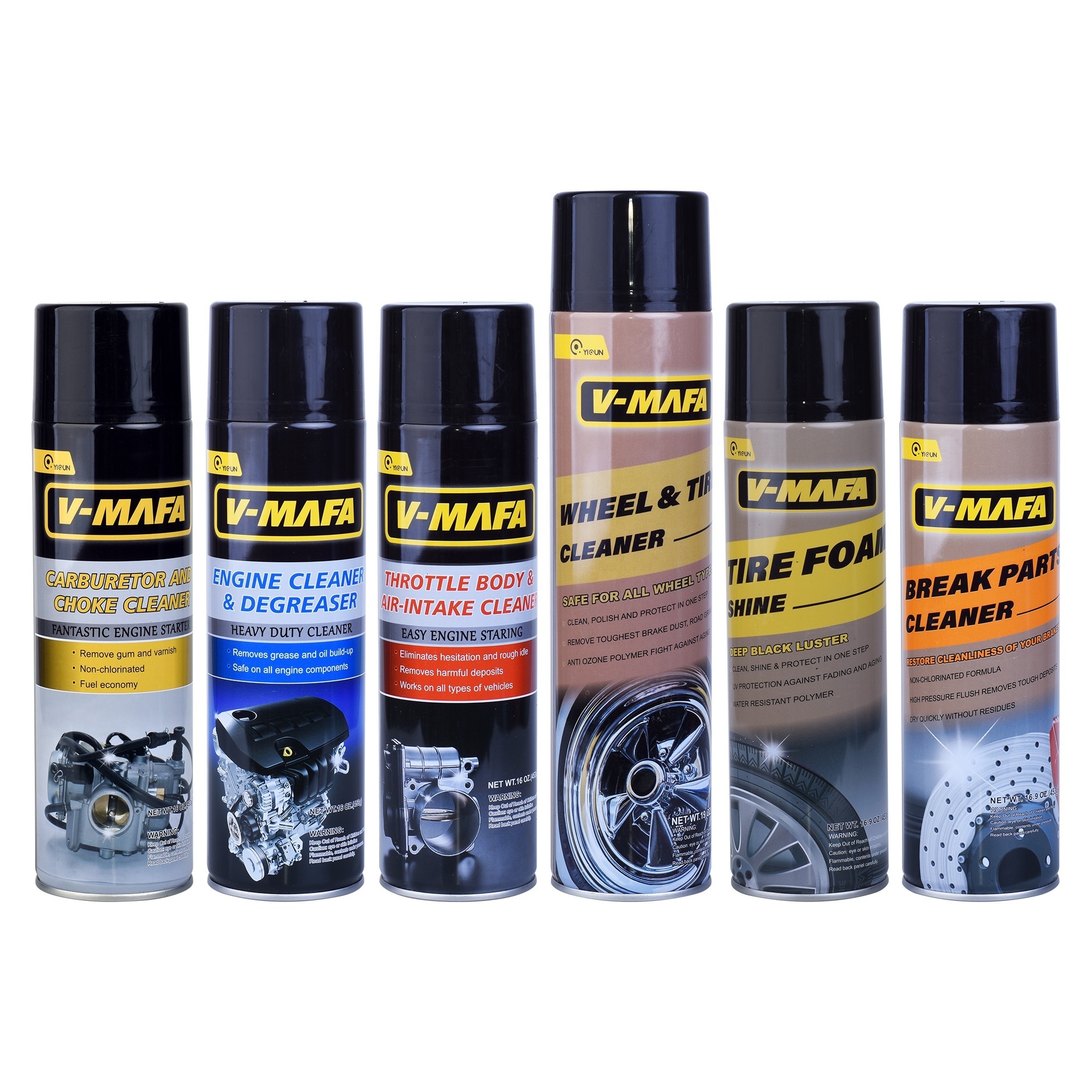 China High Quality Lasting For Car Care applicator Cleaner Supplier Aerosol Tire Foam Tire Shine Spray