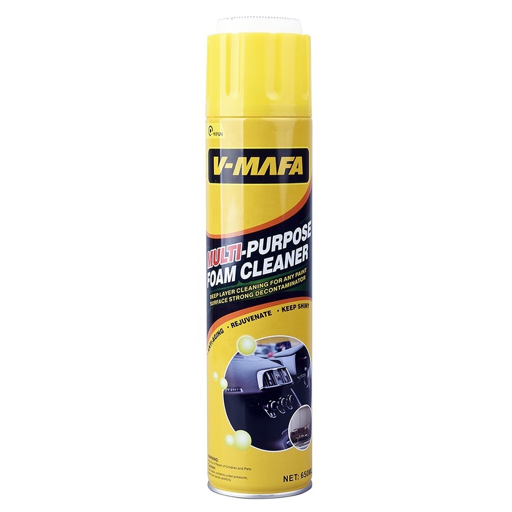 Car interior cleaner auto care cleaning all surface dirty Multi-purpose foam cleaner spray