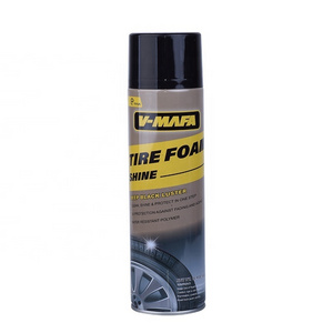 Car Cleaner Long-Lasting High Gloss Polish Shine Protect Tire Foam Cleaner Wheel And Tire Shine Spray