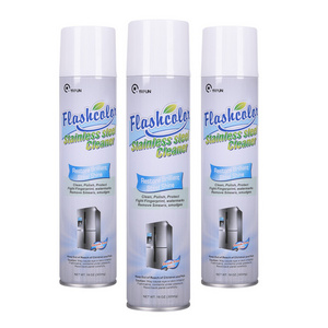 China factory household environmentally friendly for pot bottom oil stains stainless steel cleaner remover spray