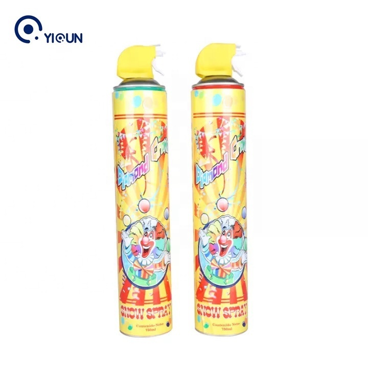 colorful outdoor celebrate festival birthday party foam supplier snow foam and carnival foam snow spray