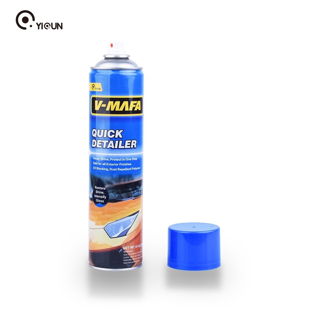 Professional car care cleaning fluid removes protects spray for car cleaning quick detailers