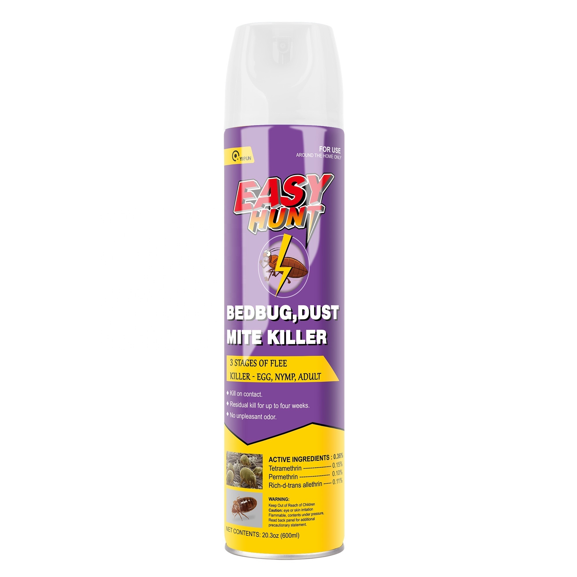 Insect killing Bed Bug Mosquito Cockroach Killer Crawling Flying Insect Anti-mosquito Insecticide Spray