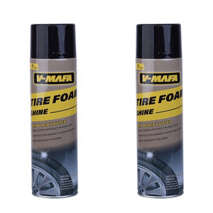 China High Quality Lasting For Car Care applicator Cleaner Supplier Aerosol Tire Foam Tire Shine Spray