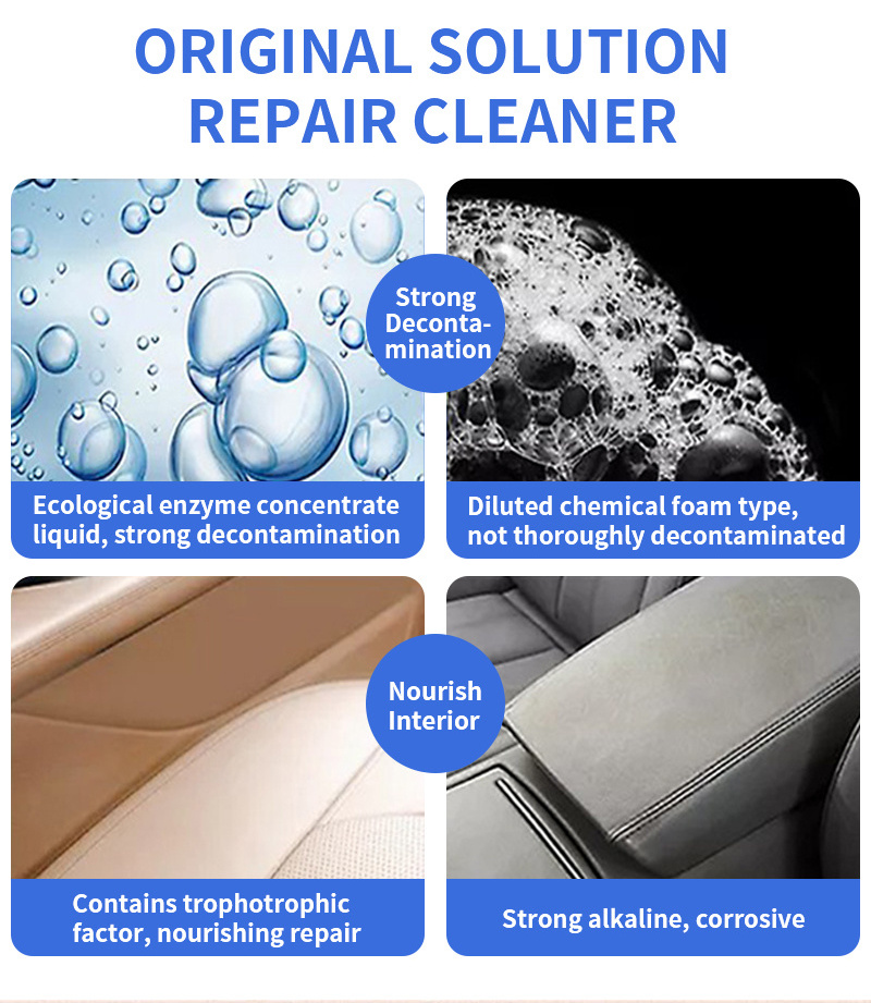 car interior care multi-purpose foam cleaner spray cheap wholesale multi purpose foam cleaning spray