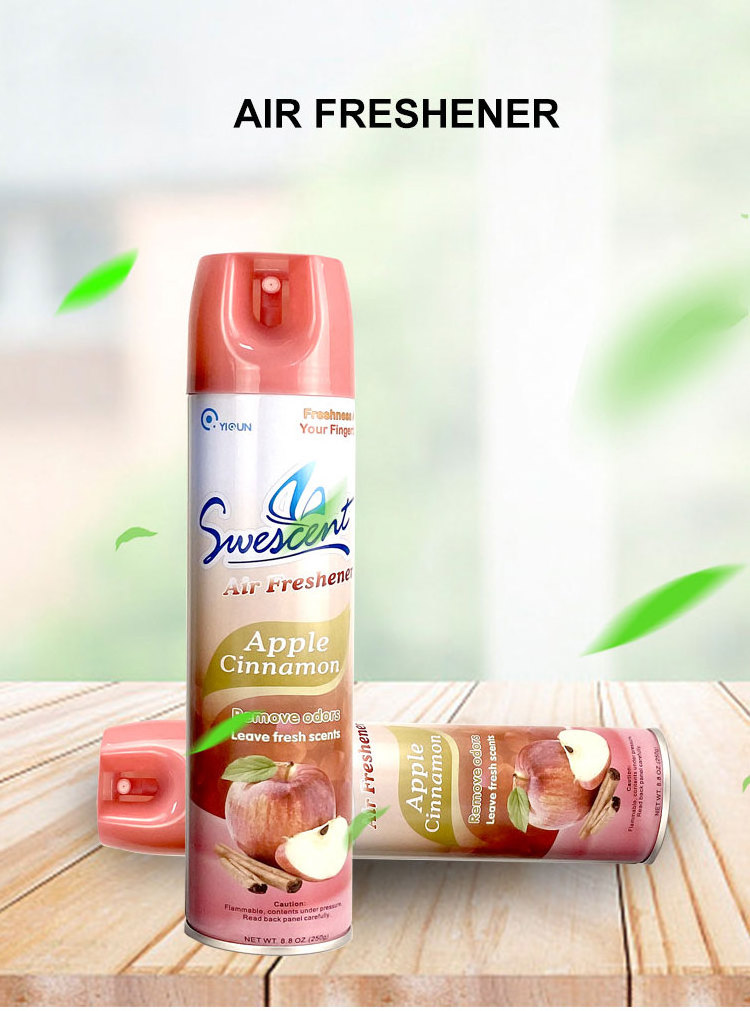 Hot sale high quality customize fragrance aerosol air freshener spray