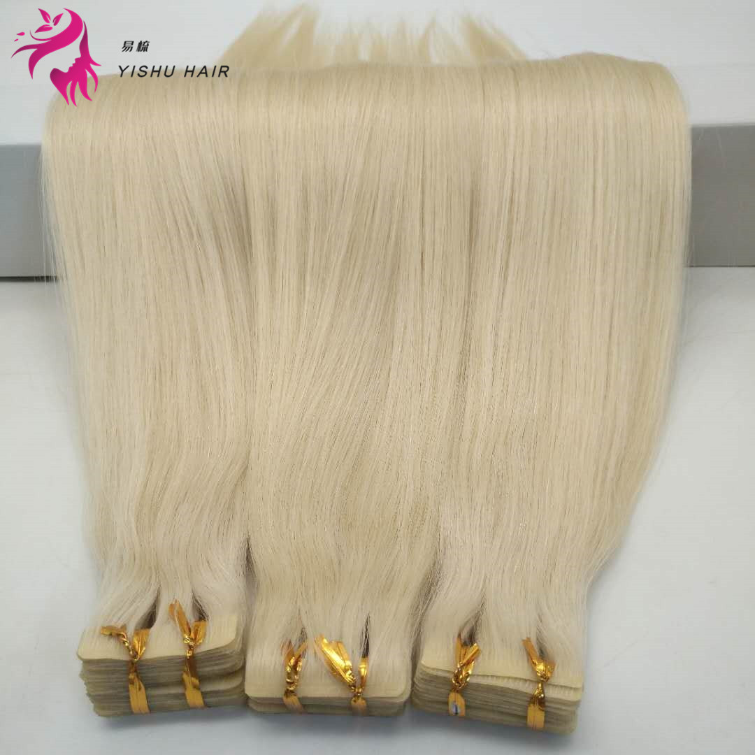 Top Selling Adhesive Tape Hair Extension skin weft handtied Tape In Hair and Injection Tape In Extensions Human Hai