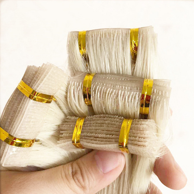 Top Selling Adhesive Tape Hair Extension skin weft handtied Tape In Hair and Injection Tape In Extensions Human Hai