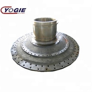 large size mining part ball mill casting 40Cr steel end cap