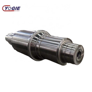 Custom large aisi 4340 cast iron long mild steel rolling mill transmission propeller pto drive shaft