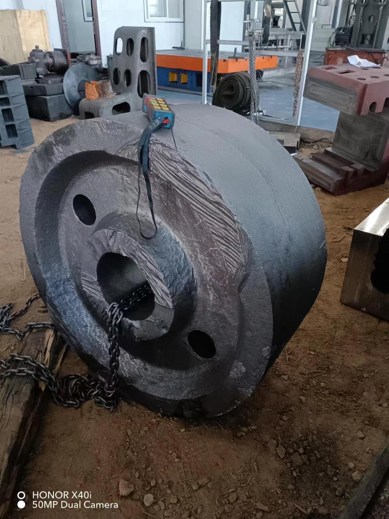 Yogie OEM Factory casting steel cement plant assembly complete trunnion wheels support roller for rotary kiln drum dryer