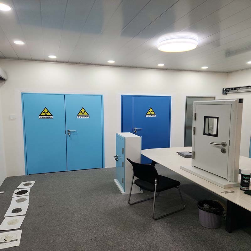 X-Ray Room Research Lab Flaw Detection Workshop Lead Door For Radioactive X Ray Lead Lined Door