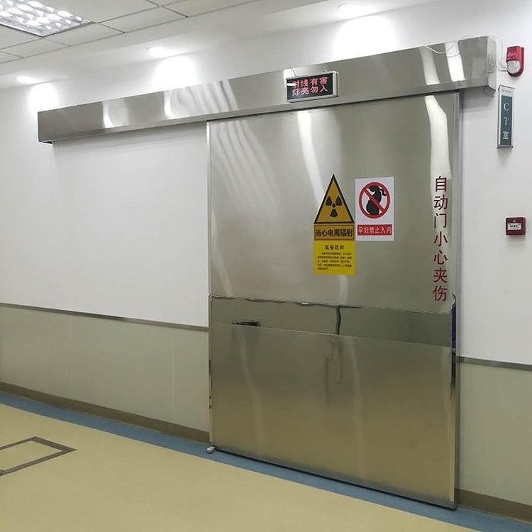 Hospital Automatic Manual Radiology Protection Sliding Or Flat Open X-Ray Lead Lined Door