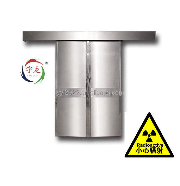 Hospital Automatic Manual Radiology Protection Sliding Or Flat Open X-Ray Lead Lined Door