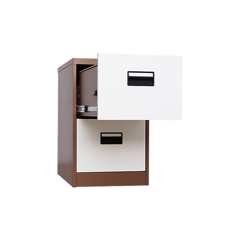 vertical 2 drawer Office Storage filing cabinet metal cabinet with lock lateral file units