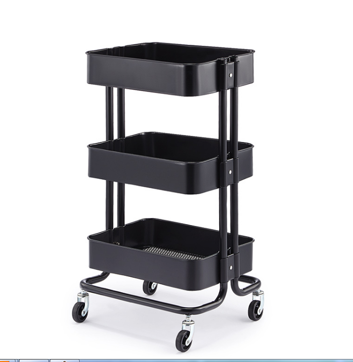 Metal mobile home storage rack cart Kitchen Furniture