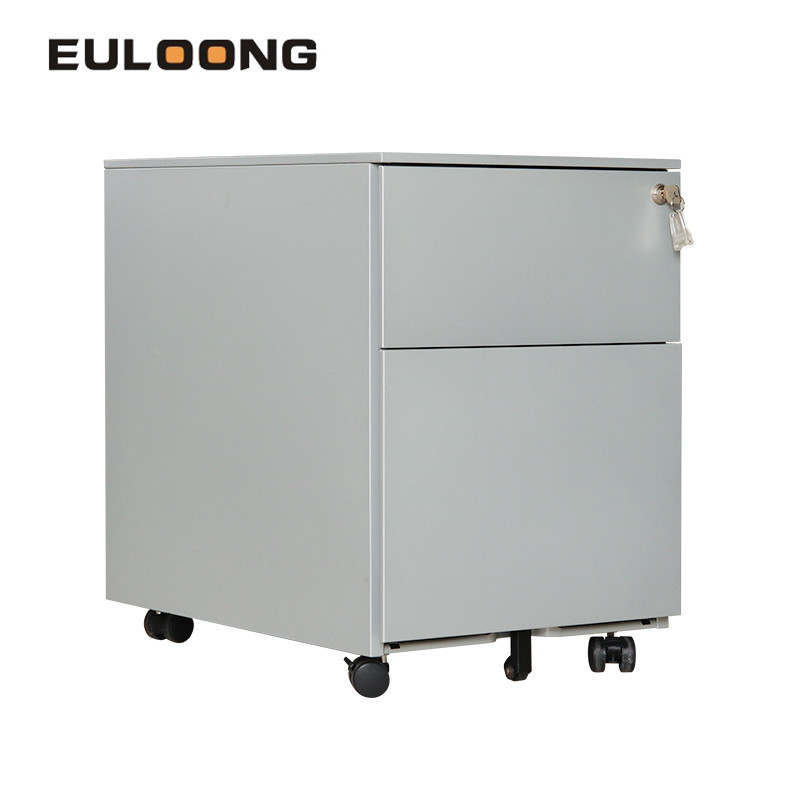 modern office furniture steel file storage cabinet with wheels