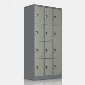 Manufacturers custom tall mini 12 doors cube metal employee storage lockers for gym office home school